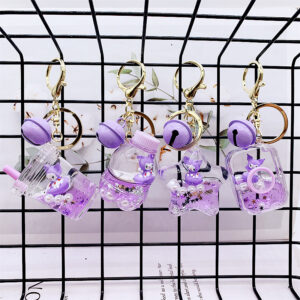Drift Bottle exquisite quicksand small pendant