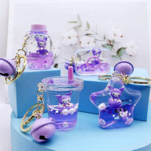 Drift Bottle exquisite quicksand small pendant