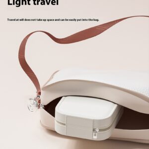Makeup Organizer Bag with LED Lighted Mirror