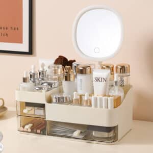 Makeup Organizer Drawer with LED lights