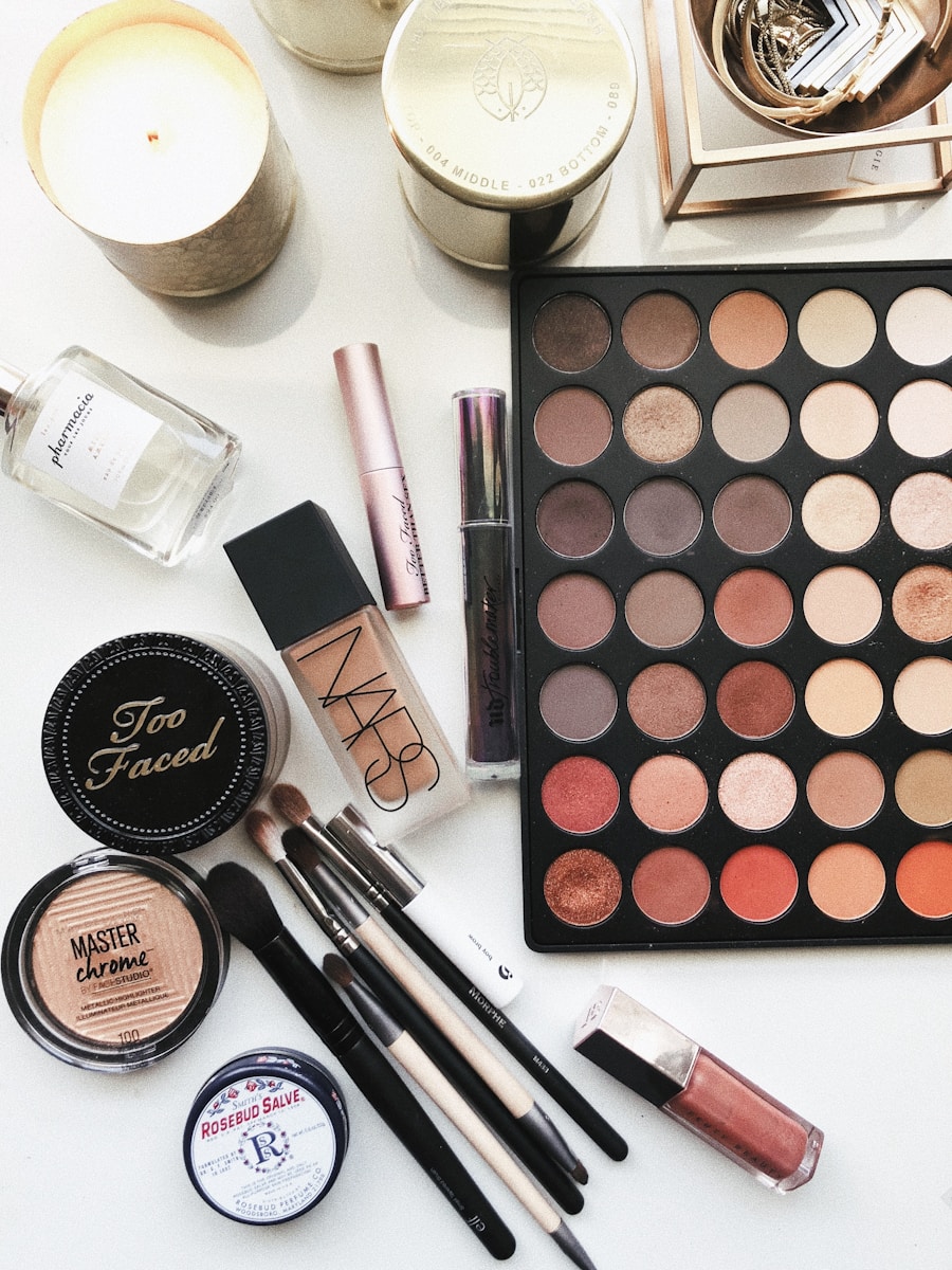 close-up photography of assorted cosmetics-unix