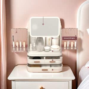 Cosmetic organizer countertop