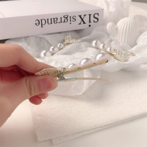 Pearl Fishtail Hairclip
