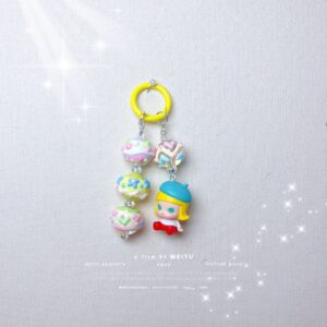 Pop Mart Cute Tablets Phone Chain Pendant