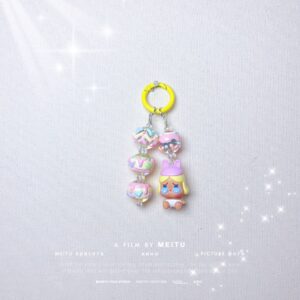 Pop Mart Cute Tablets Phone Chain Pendant