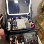 Makeup Organizer Travel Bag with LED Lights photo review