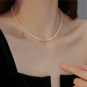 Natural Millet Pearl Necklace (For Free)
